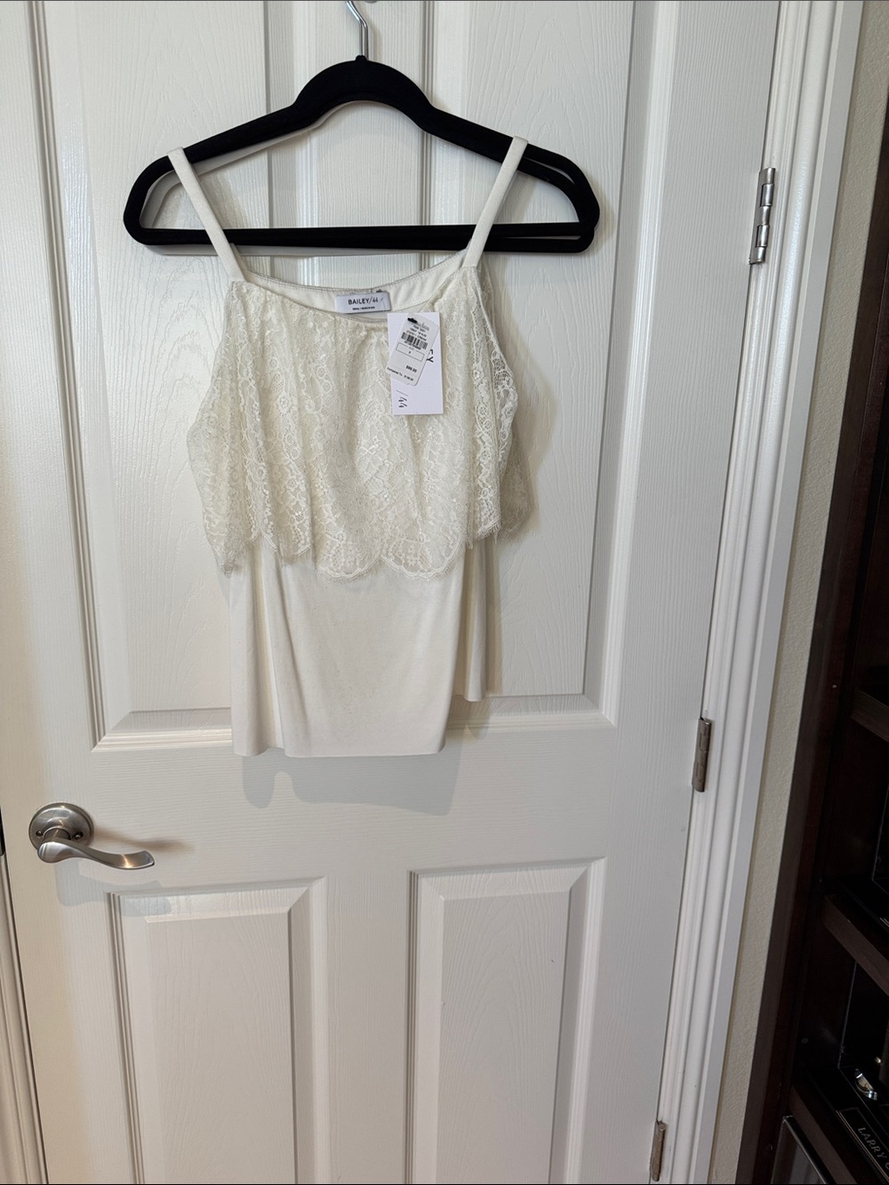 NWT size small Bailey 44 Ivory Lace Camisole